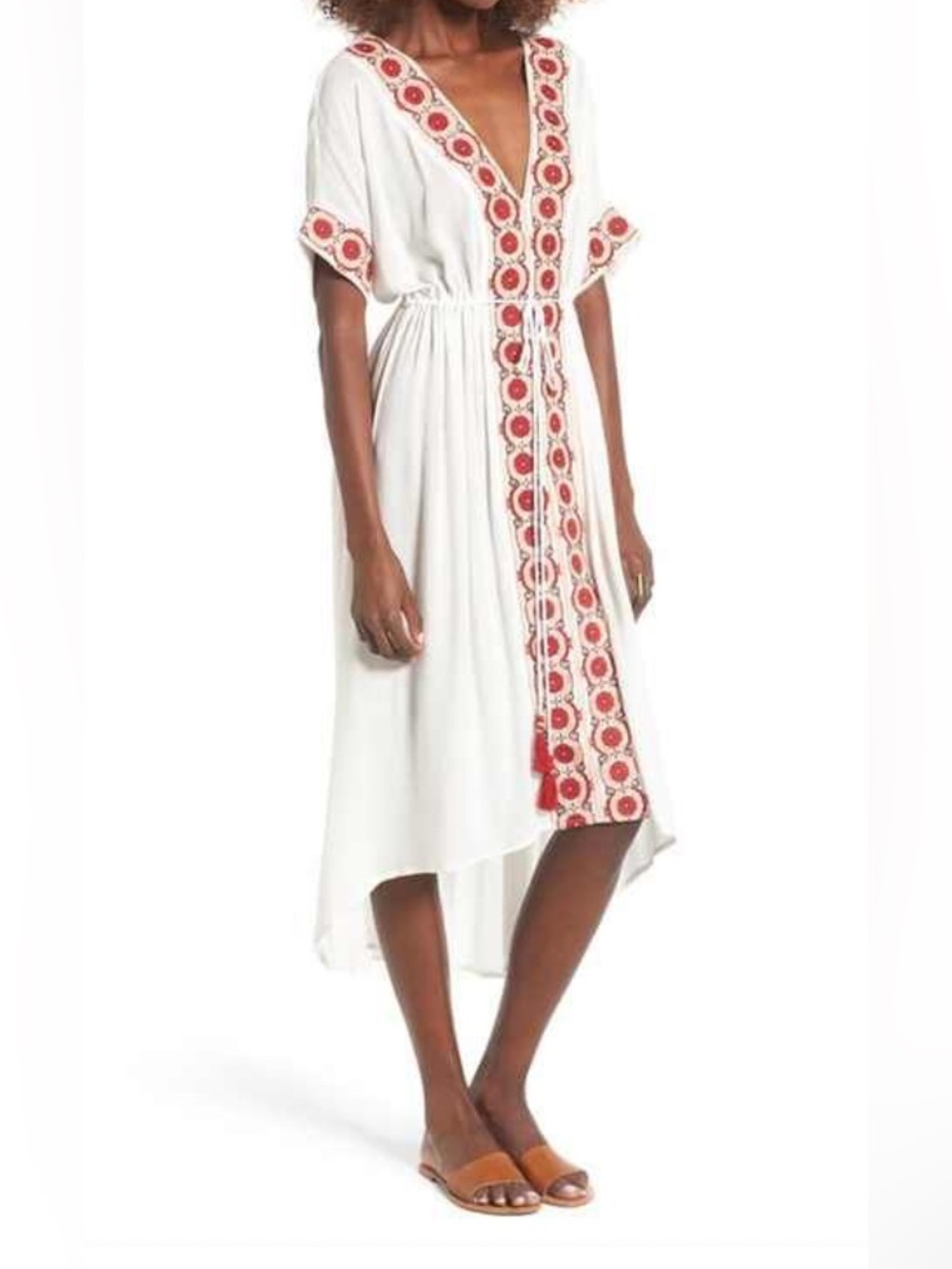 Raga Isadora Embroidered Midi Dress